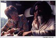 10. John Lennon talking to Maharishi